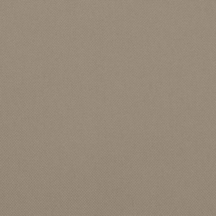 Cuscini per Sedia 4 pz Tortora 50x50x4 cm in Tessuto Oxford