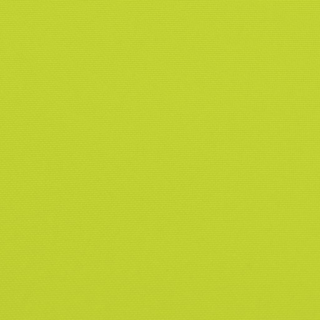 Cuscini per Sedia 6 pz Verde Brillante 50x50x3cm Tessuto Oxford 314064