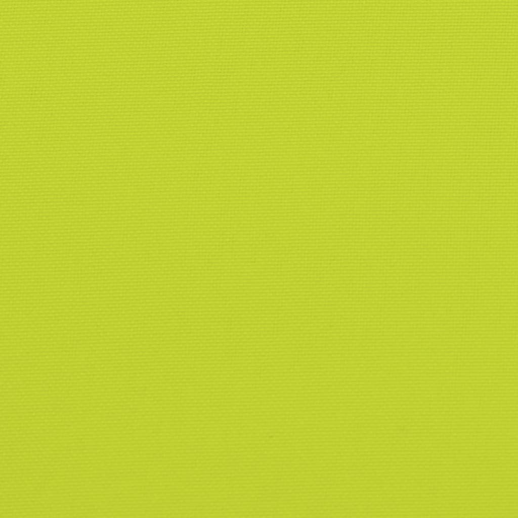 Cuscino per Panca Verde Brillante 200x50x4 cm in Tessuto Oxford