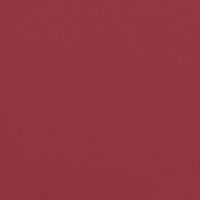 Cuscini per Sedie 2 pz Rosso Vino 120x50x3 cm in Tessuto 314113