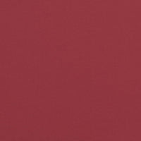 Cuscini per Sedie 6 pz Rosso Vino 120x50x3 cm in Tessuto 314115