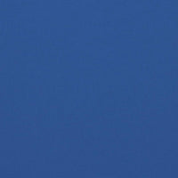 Cuscini per Sedie 6 pz Blu Reale 120x50x3 cm in Tessuto
