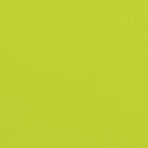 Cuscini per Sedie 6 pz Verde Brillante 120x50x3 cm in Tessuto