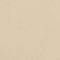 Cuscino per Lettino Beige 186x58x4 cm in Tessuto Oxford 314161