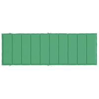 Cuscino per Lettino Prendisole Verde 186x58x3 cm cod mxl 64948