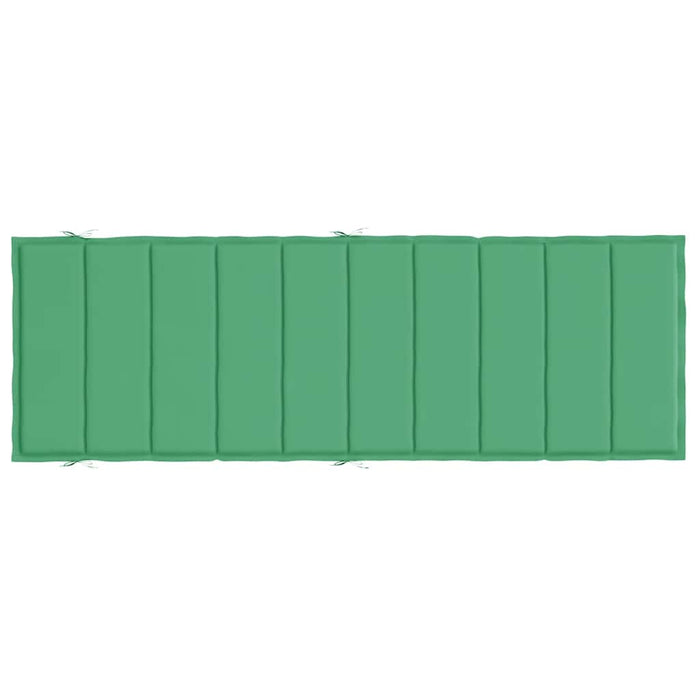 Cuscino per Lettino Verde 186x58x4 cm in Tessuto Oxford 314163
