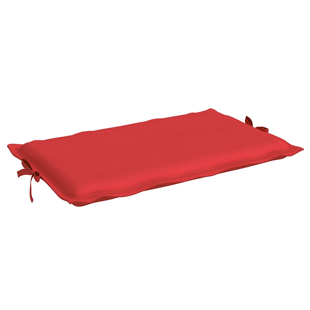 Cuscino per Lettino Rosso 186x58x3 cm in Tessuto Oxford 314164