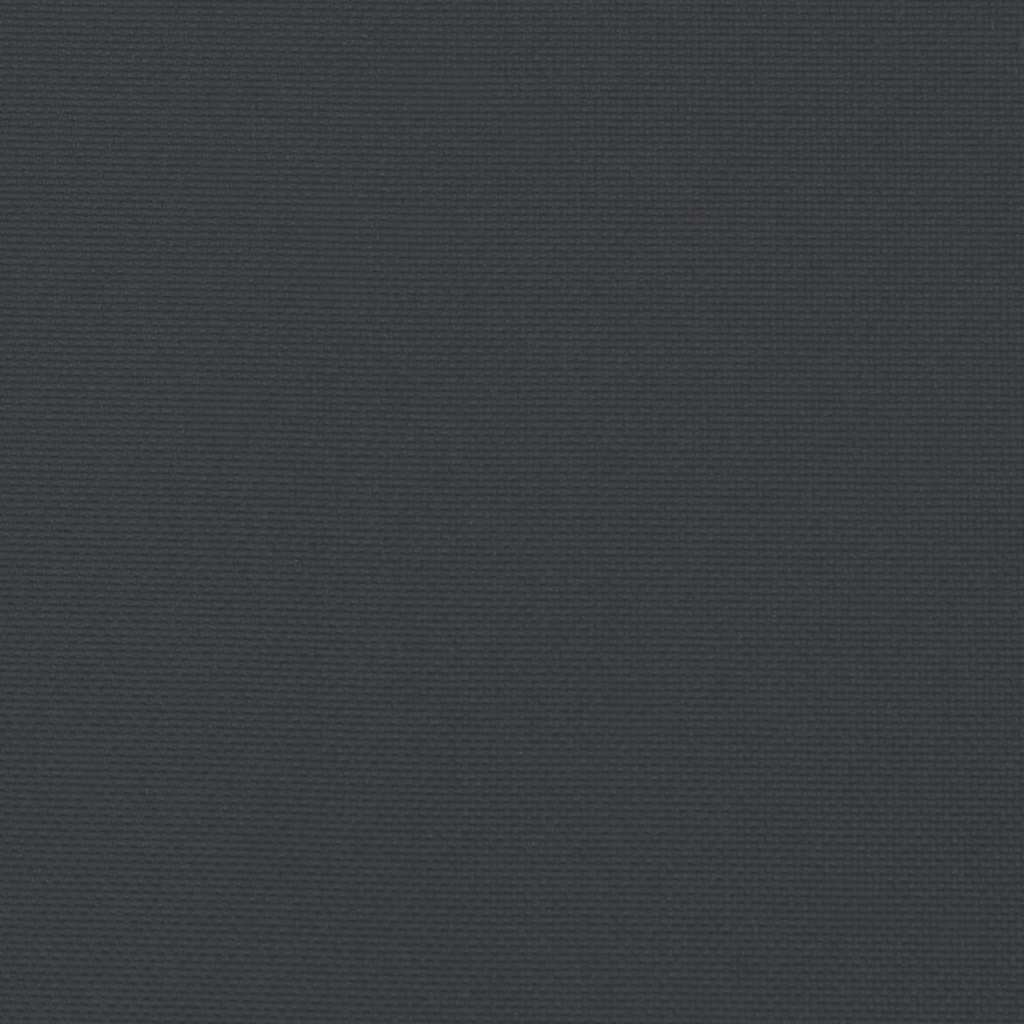 Cuscino per Lettino Nero 186x58x3 cm in Tessuto Oxford 314165