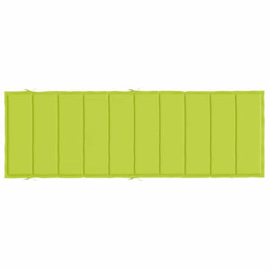 Cuscino per Lettino Prendisole Verde Brillante 186x58x3 cm cod mxl 69077