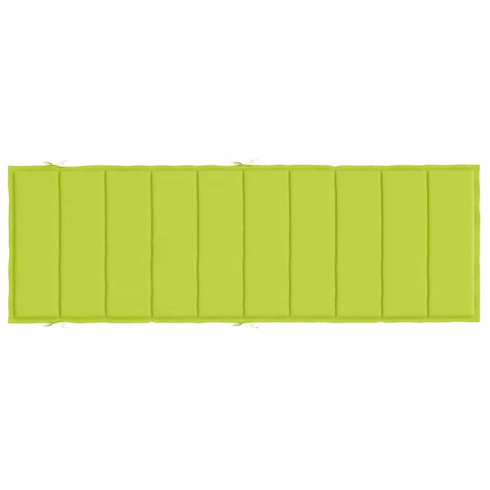 Cuscino per Lettino Prendisole Verde Brillante 186x58x3 cm cod mxl 69077