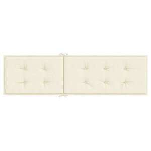 Cuscino per Sdraio Crema (75+105)x50x4 cm 314175