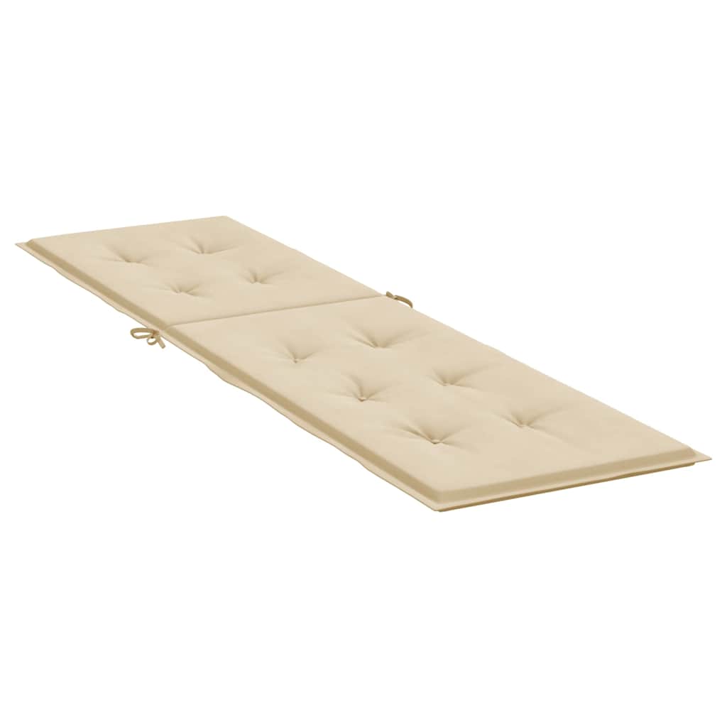 Cuscino per Sdraio Beige (75+105)x50x3 cm cod mxl 54859