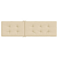 Cuscino per Sdraio Beige (75+105)x50x3 cm cod mxl 54859