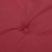 Cuscino per Sdraio Rosso Vino (75+105)x50x4 cm 314182