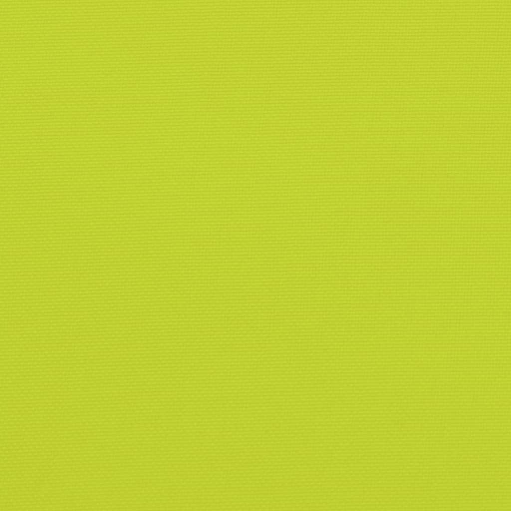 Cuscino per Sdraio Verde Brillante (75+105)x50x4 cm 314184