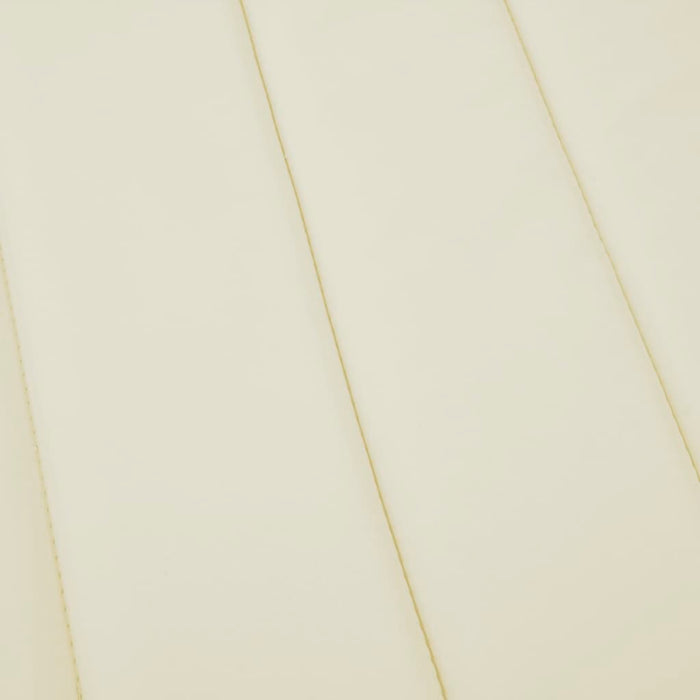 Cuscino per Lettino Prendisole Crema 200x50x3 cm in Tessuto cod mxl 53253