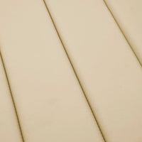 Cuscino per Lettino Beige 200x50x3 cm in Tessuto Oxford