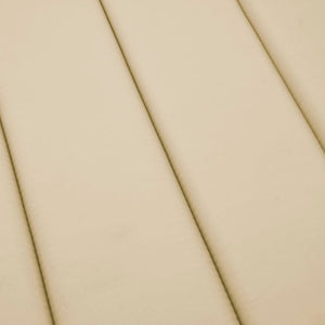 Cuscino per Lettino Beige 200x50x3 cm in Tessuto Oxford