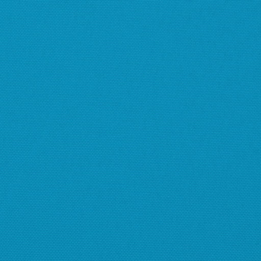 Cuscino per Lettino Blu 200x60x3 cm in Tessuto Oxford