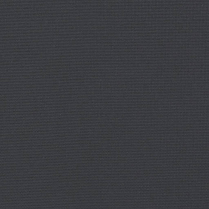 Cuscino per Lettino Nero 200x60x3 cm in Tessuto Oxford