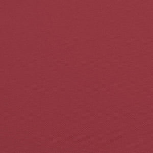 Cuscino per Lettino Rosso Vino 200x60x3 cm in Tessuto Oxford 314212
