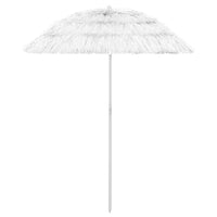 Ombrellone da spiaggia Hawaii 180 cm bianco 02_0008386
