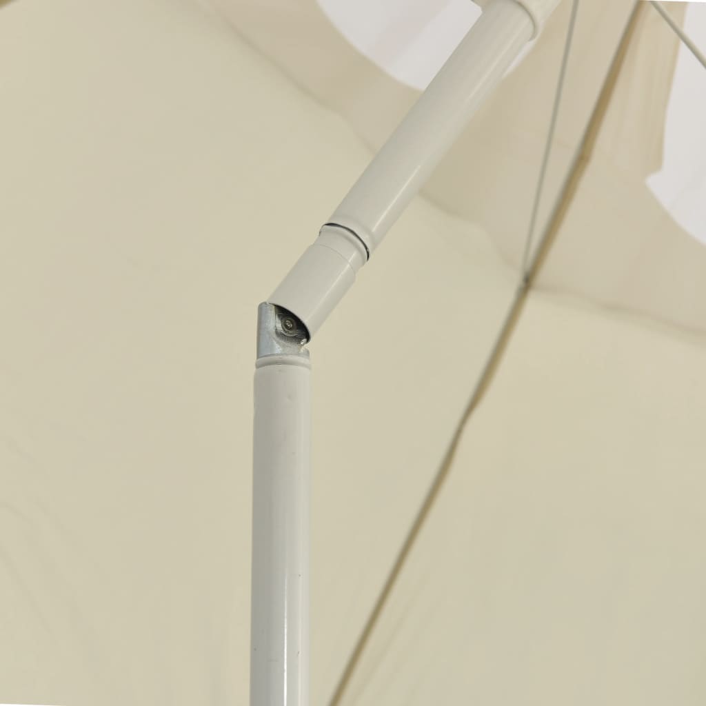 Ombrellone da spiaggia giallo sabbia 300 cm 02_0008398