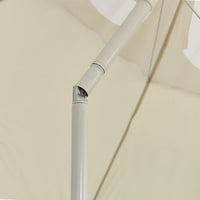 Ombrellone da Spiaggia Giallo Sabbia 300 cm 314715