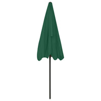 Ombrellone da Spiaggia Verde 200x125 cm  cod mxl 19657