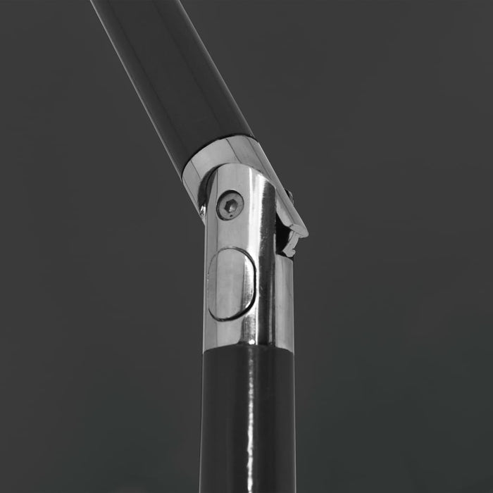 Ombrellone da Spiaggia Antracite 200x125 cm 314729