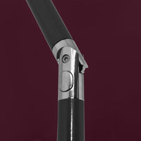 Ombrellone da Spiaggia Rosso Bordò 200x125 cm 314731