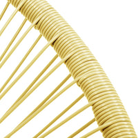 Sedia Acapulco da Giardino in Polyrattan Beige 313139