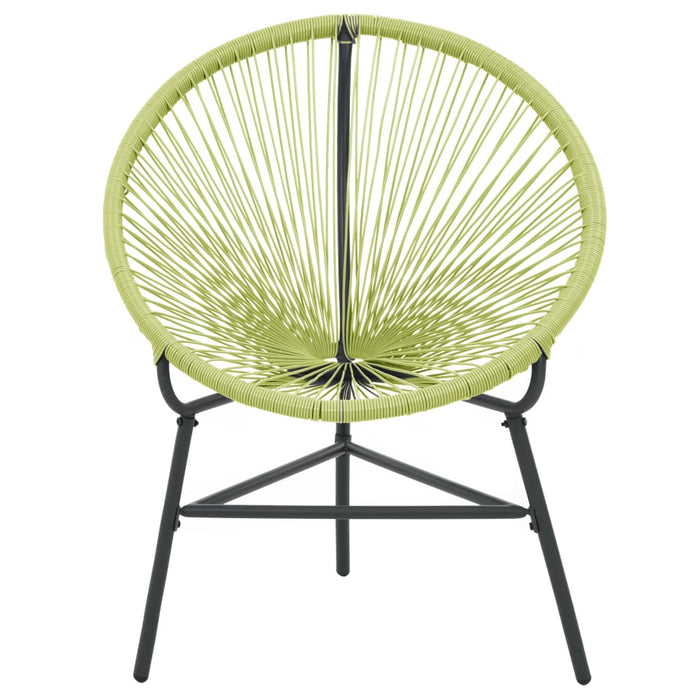Sedia Acapulco da Giardino in Polyattan Verde cod mxl 22849