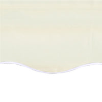 Tessuto di Ricambio per Tenda da Sole Crema 4,5x3,5 m 311930