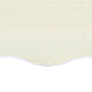 Tessuto di Ricambio per Tenda da Sole Crema 4,5x3,5 m 311930