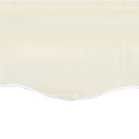 Tessuto di Ricambio per Tenda da Sole Crema 6x3,5 m 311934