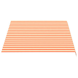Tessuto di Ricambio per Tenda da Sole Giallo e Arancio 3x2,5 m cod mxl 68321