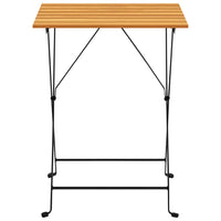 Tavolo da Bistrot 55x54x71 cm in Legno Massello di Acacia cod mxl 34112