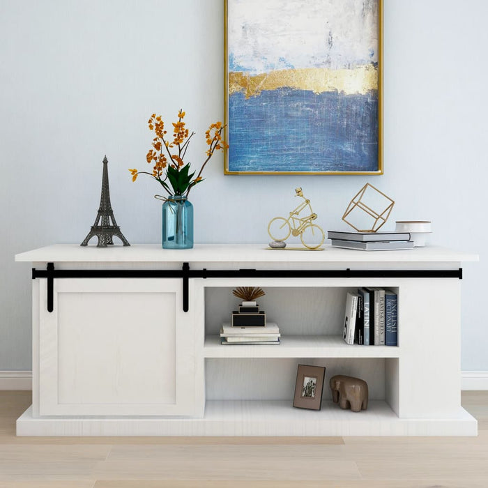 Kit Mini Anta Scorrevole Armadio in Acciaio al Carbonio 200 cm 148014