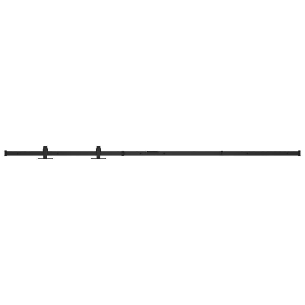 Kit Mini Porta Scorrevole Stalla in Acciaio al Carbonio 183 cm cod mxl 68360