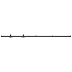 Kit Mini Porta Scorrevole Stalla in Acciaio al Carbonio 183 cm cod mxl 68360