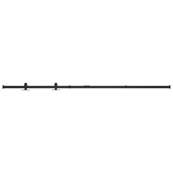 Kit Mini Porta Scorrevole Stalla in Acciaio al Carbonio 183 cm cod mxl 68360