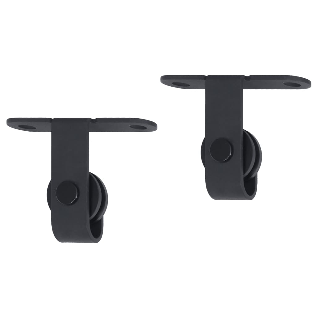 Kit Mini Anta Scorrevole Armadio in Acciaio al Carbonio 200 cm 148018