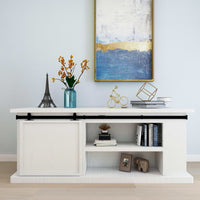 Kit Mini Anta Scorrevole Armadio in Acciaio al Carbonio 200 cm 148018