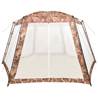 Tenda per Piscina in Tessuto 590x520x250 cm Mimetica 93049