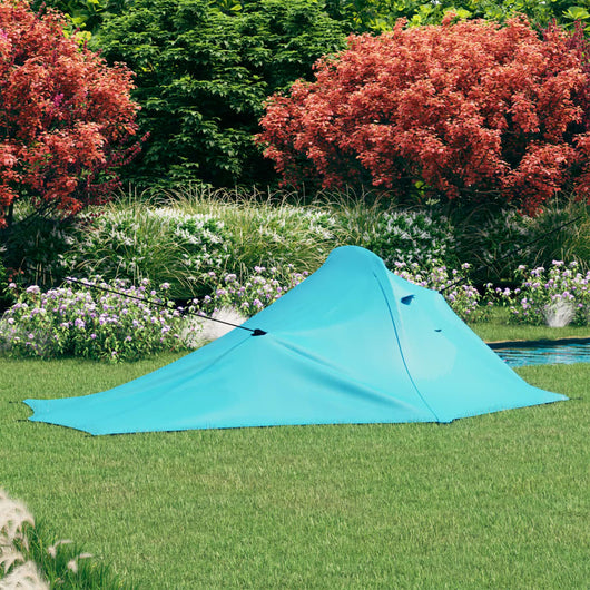 Tenda da Campeggio 317x240x100 cm Blu 93072