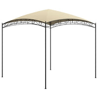 Gazebo 3x3x2,65 m Crema 180 g/mÂ²