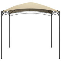 Gazebo 3x3x2,65 m Crema 180 g/mÂ²