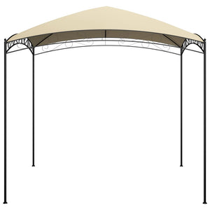 Gazebo 3x3x2,65 m Crema 180 g/mÂ²