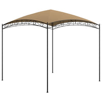 Gazebo 3x3x2,65 m Grigio Talpa 180 g/mÂ²
